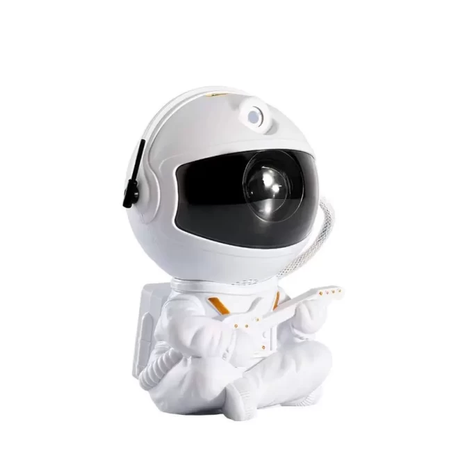Детский ночник-проектор Космонавт с гитарой  "Звёздное небо" с пультом, 8 режимов