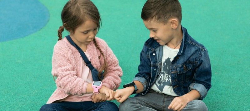 Детские умные часы Elari FixiTime Lite (FT-L), Розовые